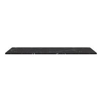 Panton Draht-Deckplatte Schwarzer Marmor 70,1 cm x 34,8 cm