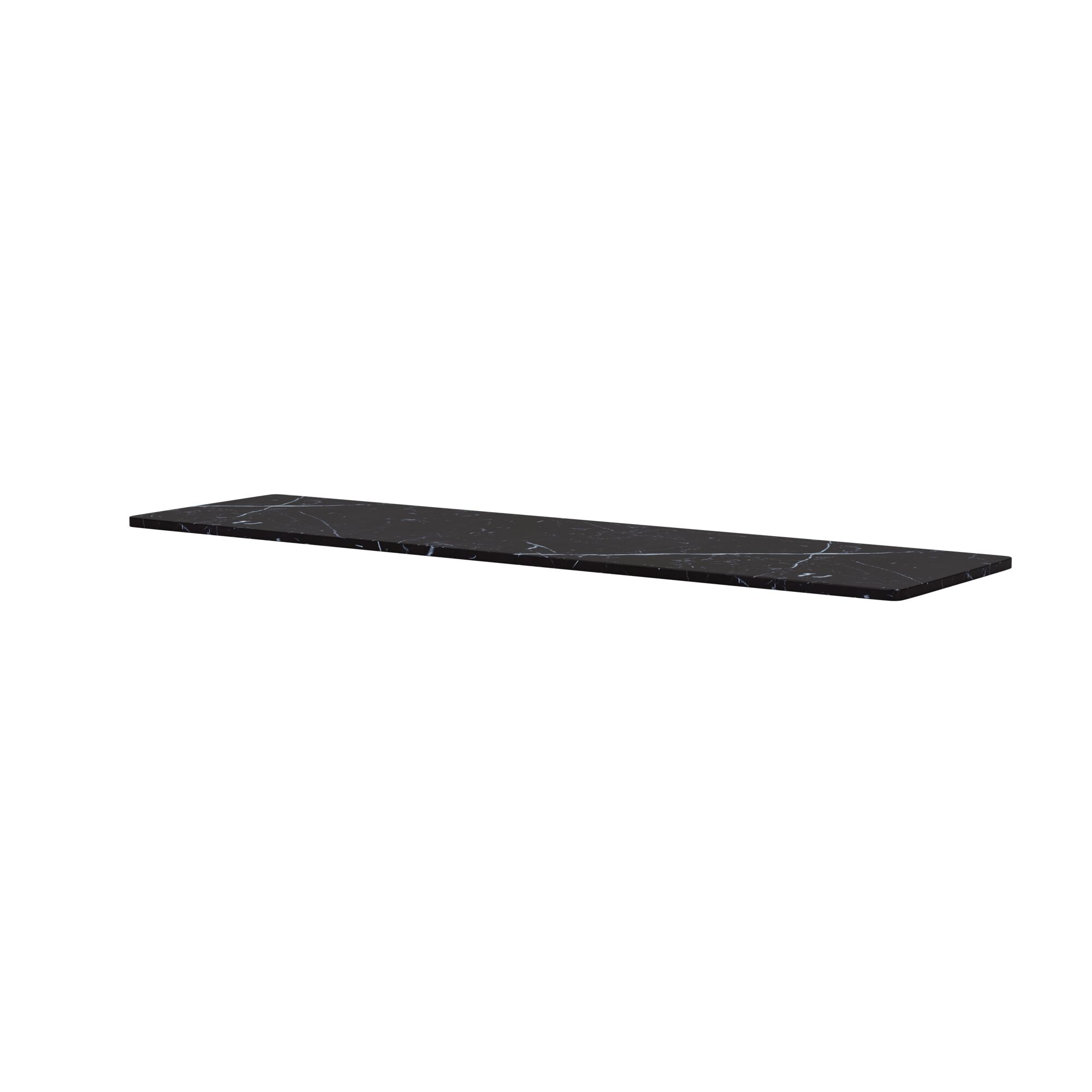 Panton Trådplate 995 – Svart Marmor 70,1 cm x 18,8 cm
