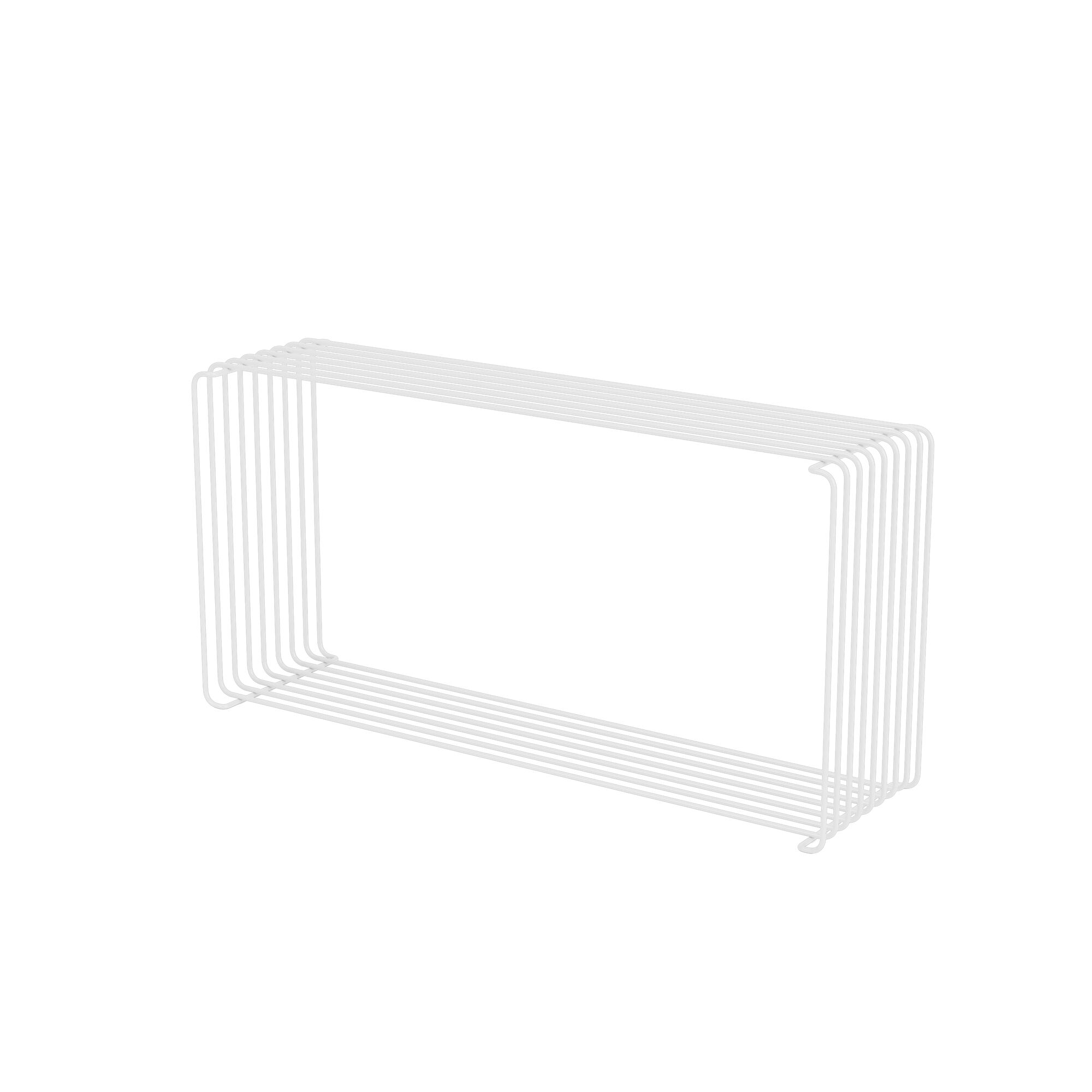 Panton Wire Extended Shelf 38-Snø 70 cm x 18,8 cm