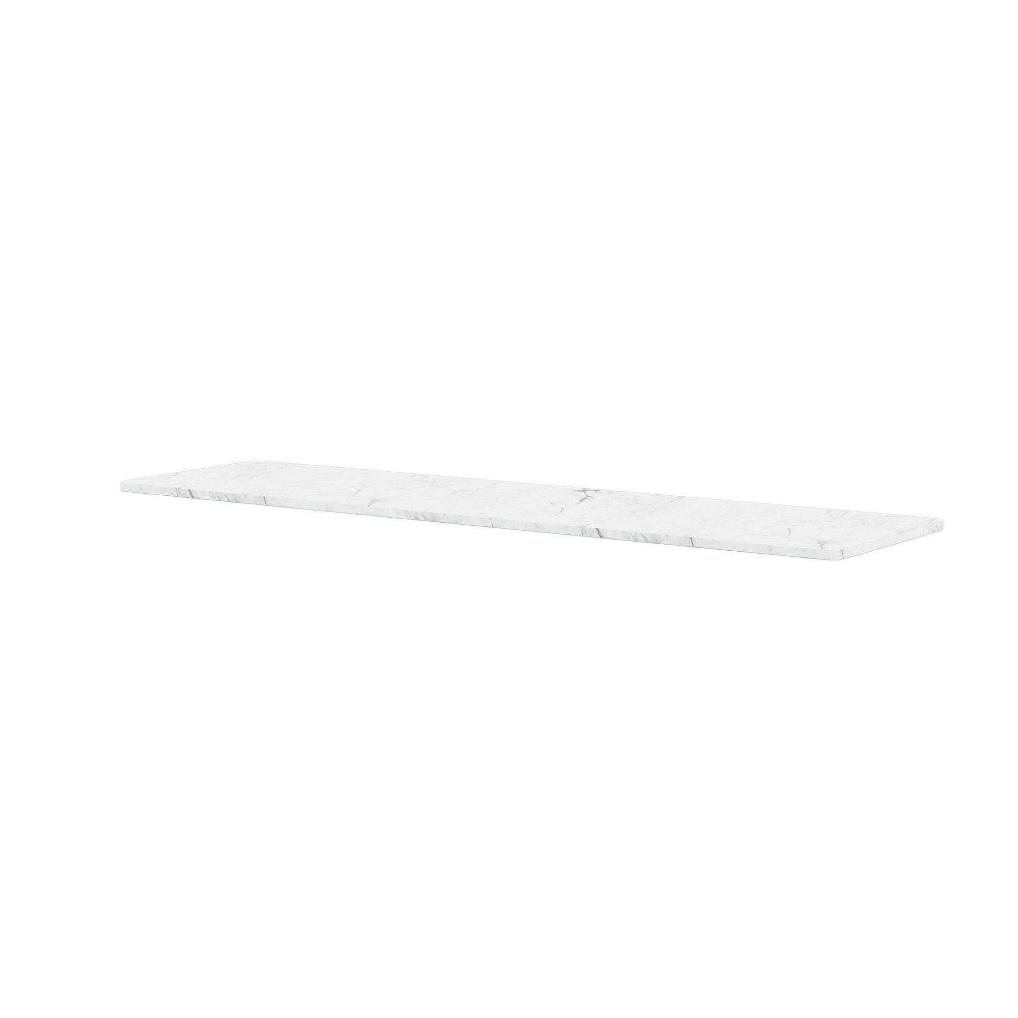 Panton Wire Toppallerken 992 – Hvit Marmor 70,1 cm x 18,8 cm