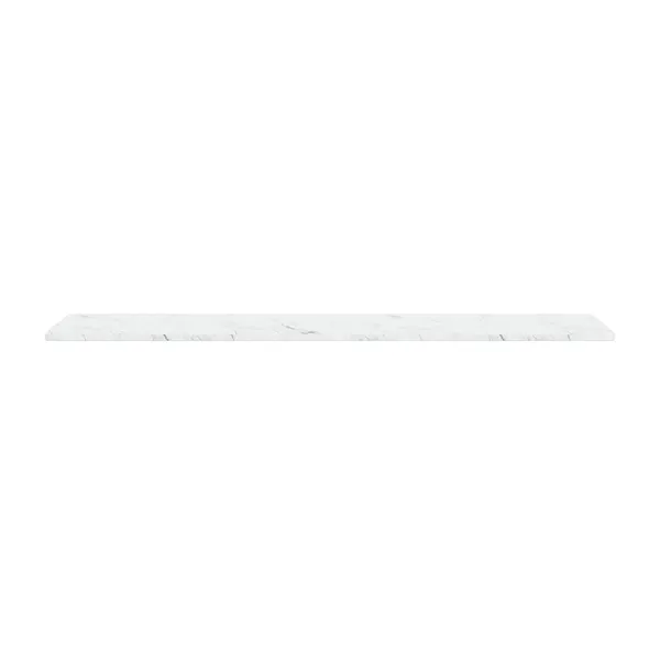 Panton Wire Top Plate 992-White Marble 70.1 cm x 18.8 cm