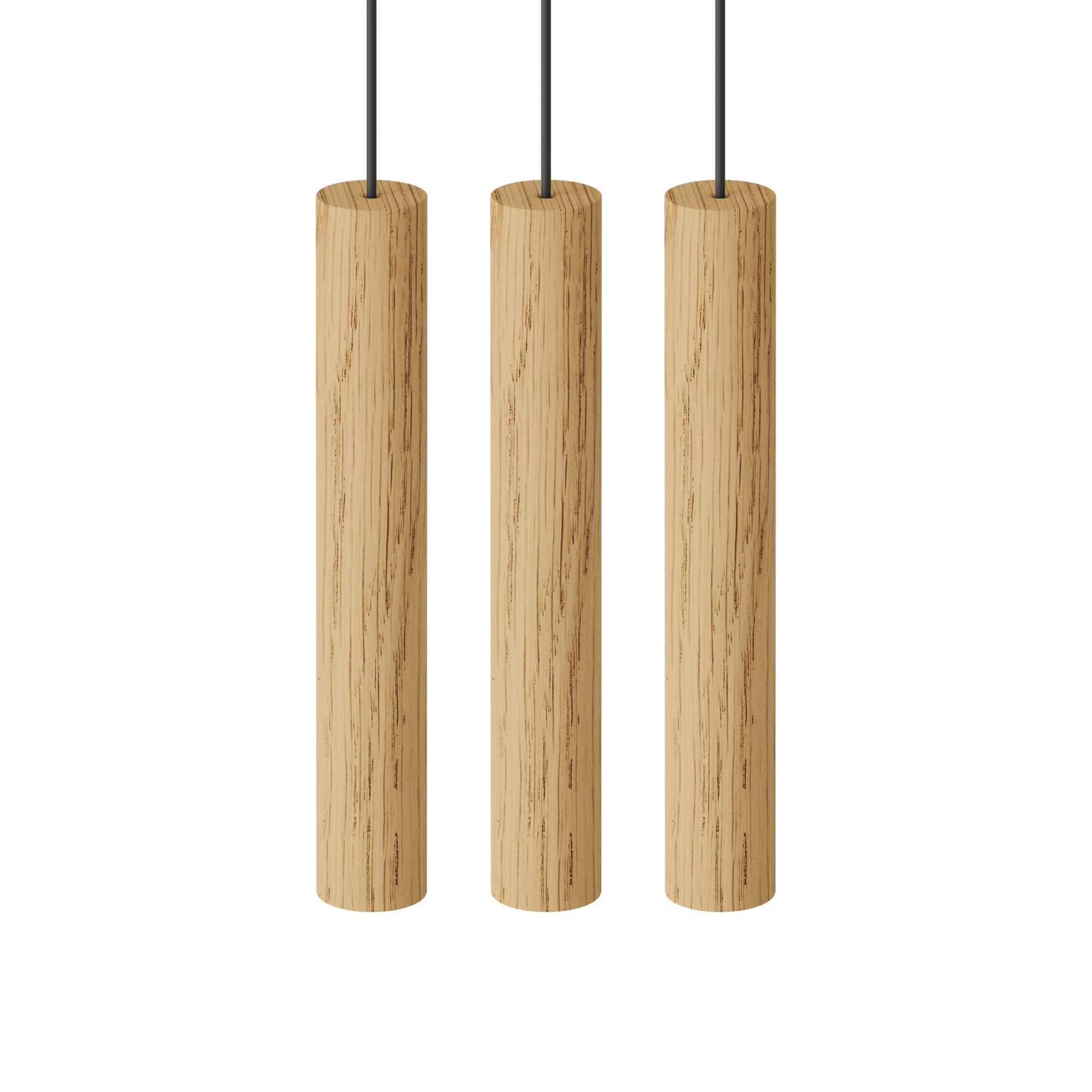 Chimes 3 Cluster Taklampe Oak