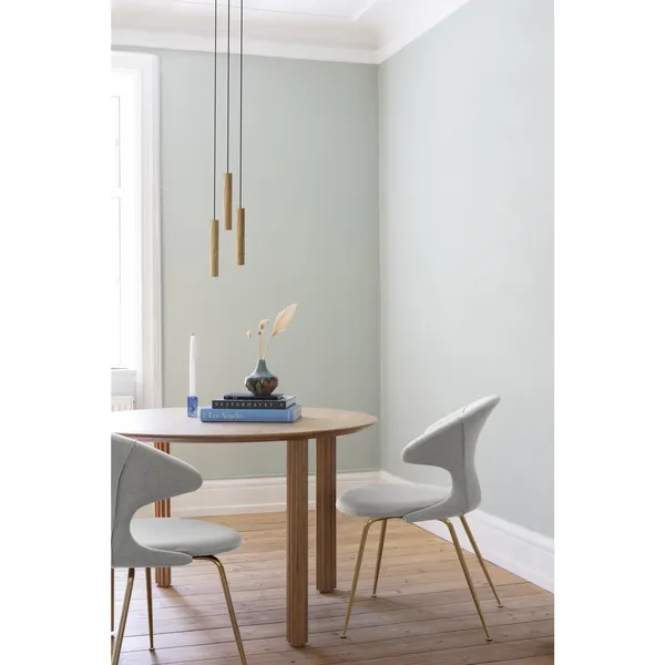 Chimes 3 Cluster Pendant Oak