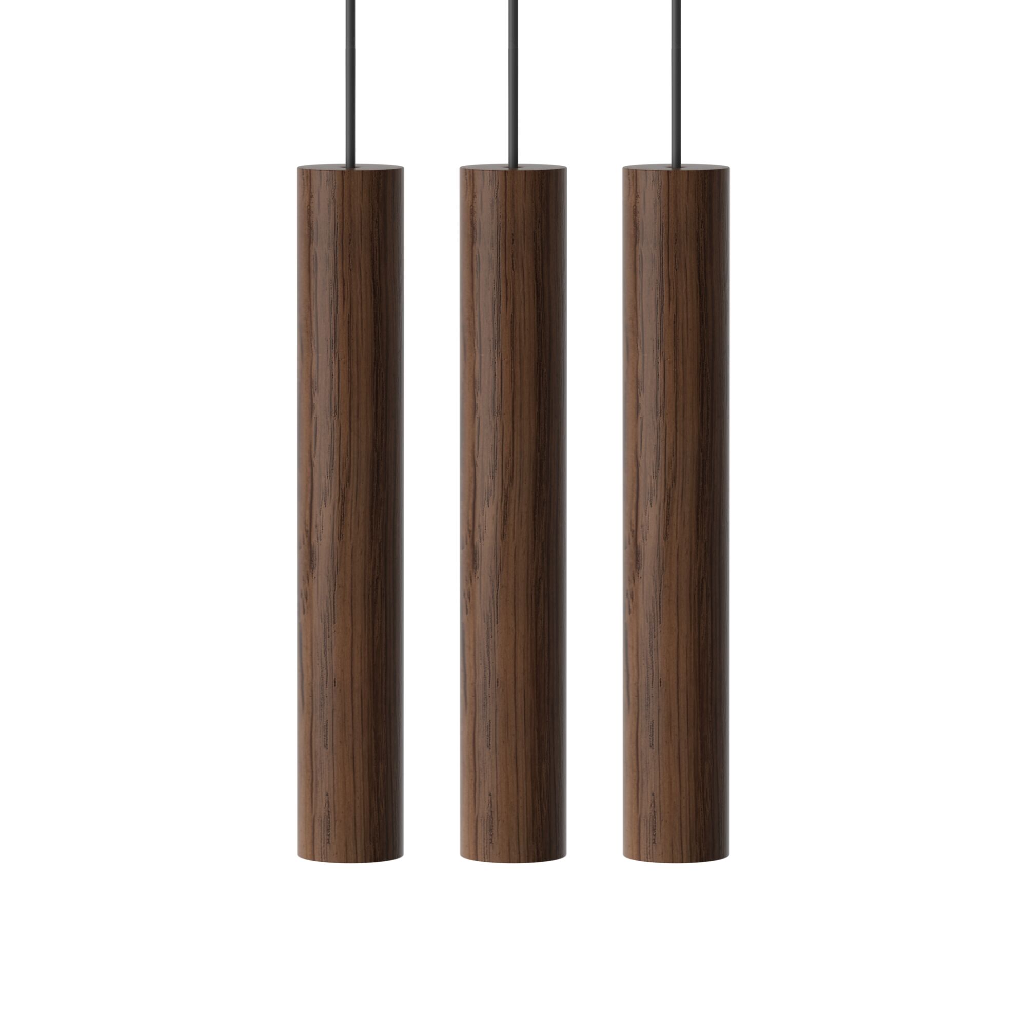 Chimes 3 Cluster Taklampe Mørk Eik