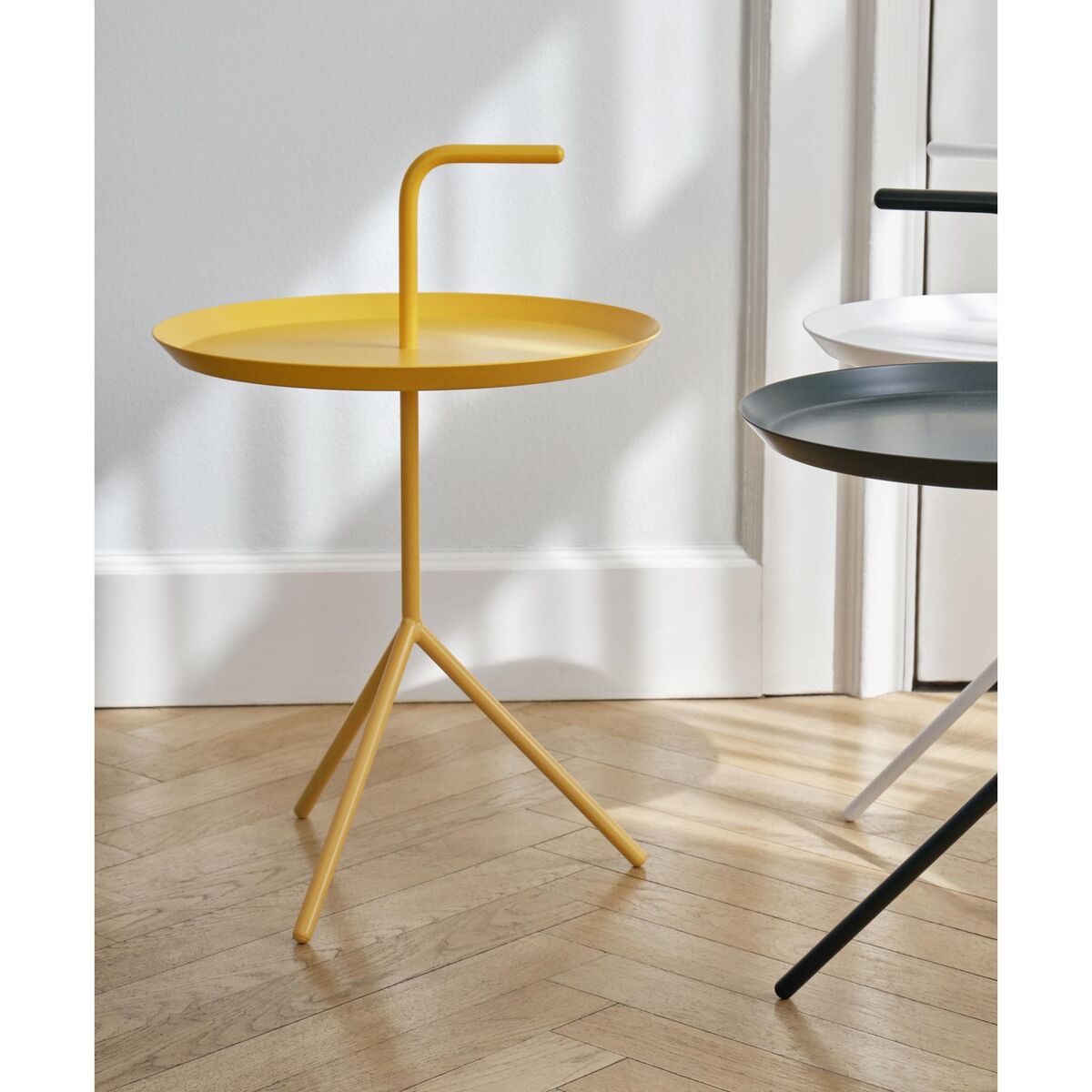 DLM Table D'appoint Ø38 Jaune Soleil
