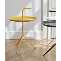DLM Table D'appoint Ø38 Jaune Soleil