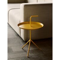 DLM Table D'appoint Ø38 Jaune Soleil