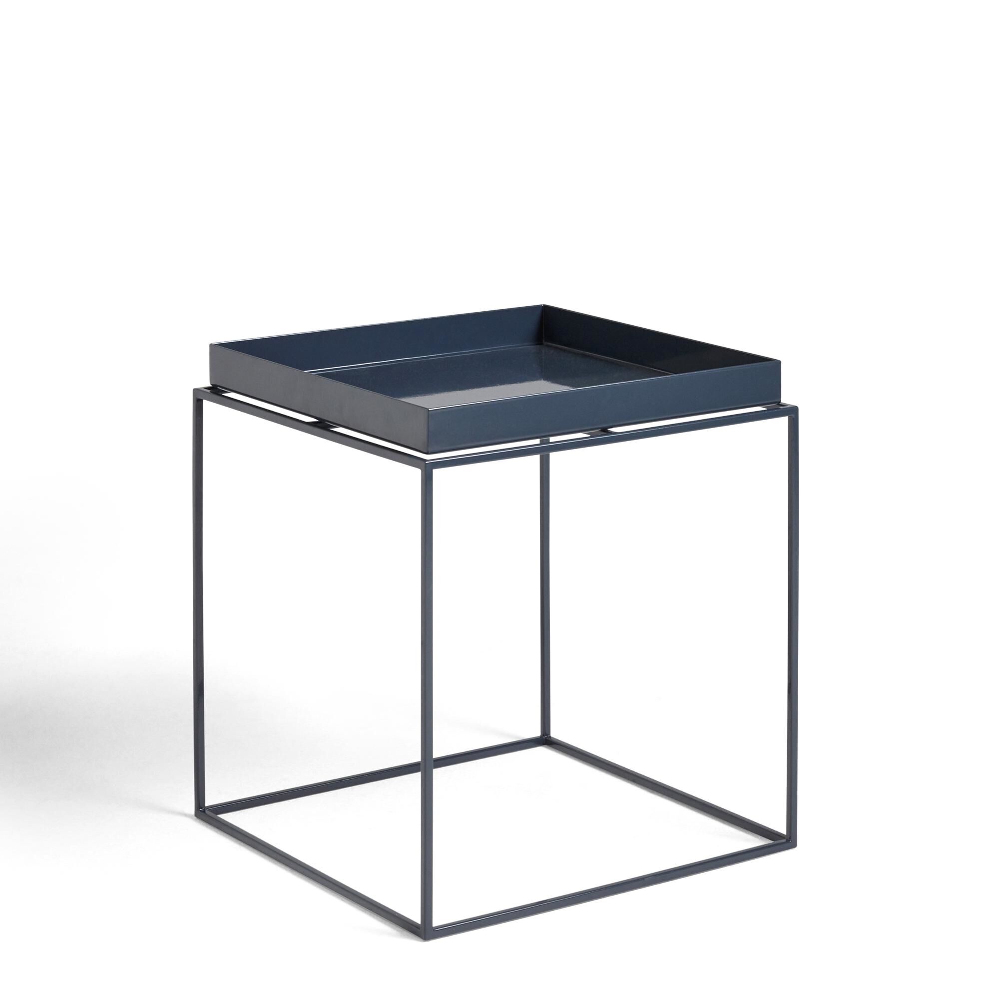 Tray Sidebord Medium Dyp Blå