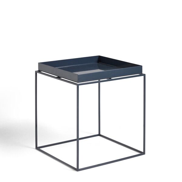 Tray Bijzettafel Medium Diepblauw