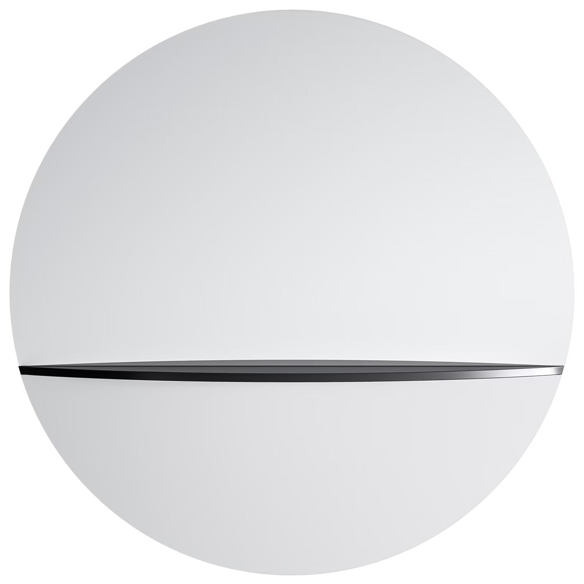 Pie A Miroir Mural 80 Noir