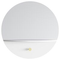 Pie B Wall Mirror 60 White