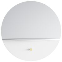 Pie B Wall Mirror 80 White