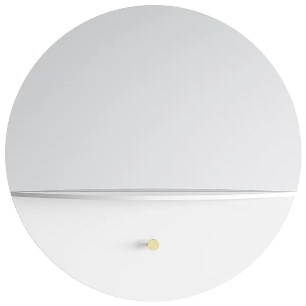 Pie B Wall Mirror 80 White