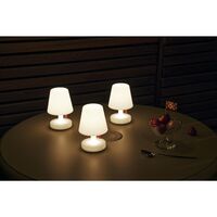 Edison The Mini Portable Table Lamp Set Of 3 White