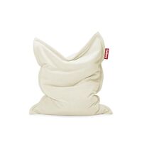 Poltrona A Sacco Teddy Slim Originale Bianco Sporco