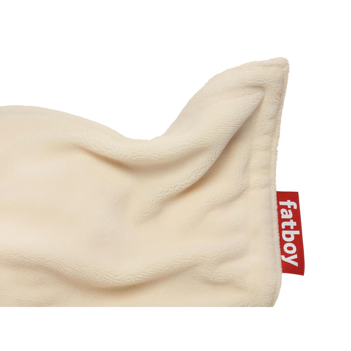 Poltrona A Sacco Teddy Slim Originale Bianco Sporco