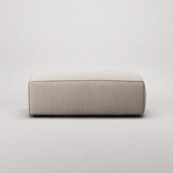 Grand Footstool Sandshell/Beige
