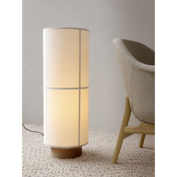 Hashira Gulvlampe Hvid