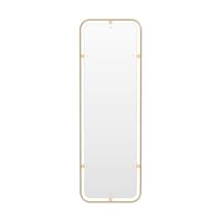Nimbus Mirror Rectangular Polished Brass