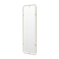 Nimbus Mirror Rectangular Polished Brass