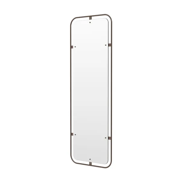 Nimbus Mirror Rectangular Burnished Brass