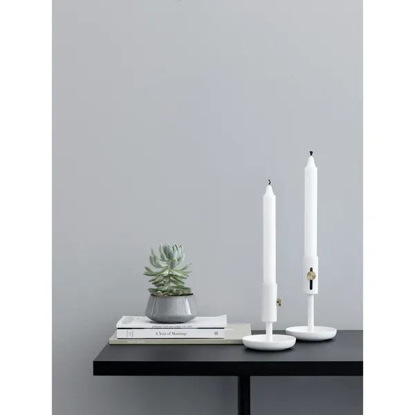 Granny Candlestick H16 Brass