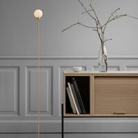 Snowball Messing Gulvlampe