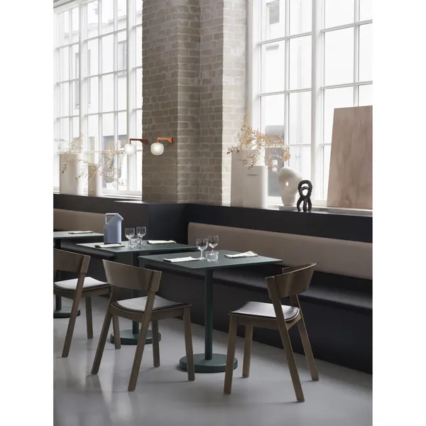 Cover Dining Chair w. Wood Base Oak
