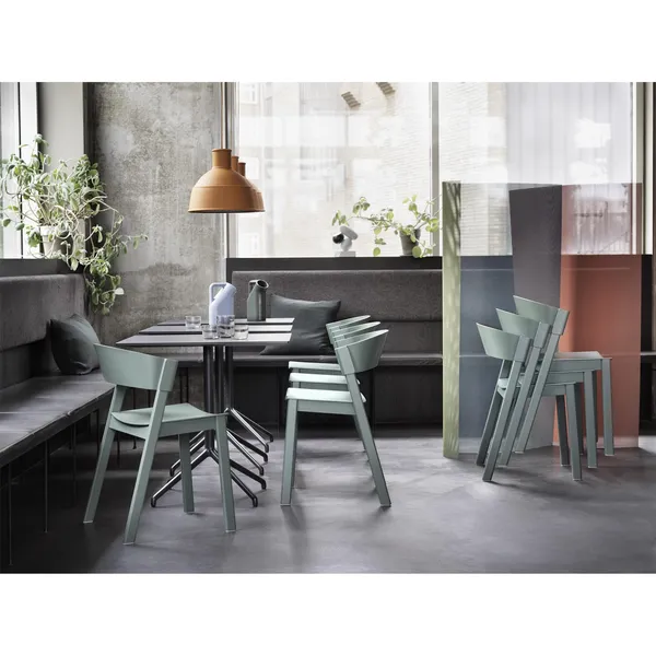 Cover Dining Chair w. Wood Base Oak