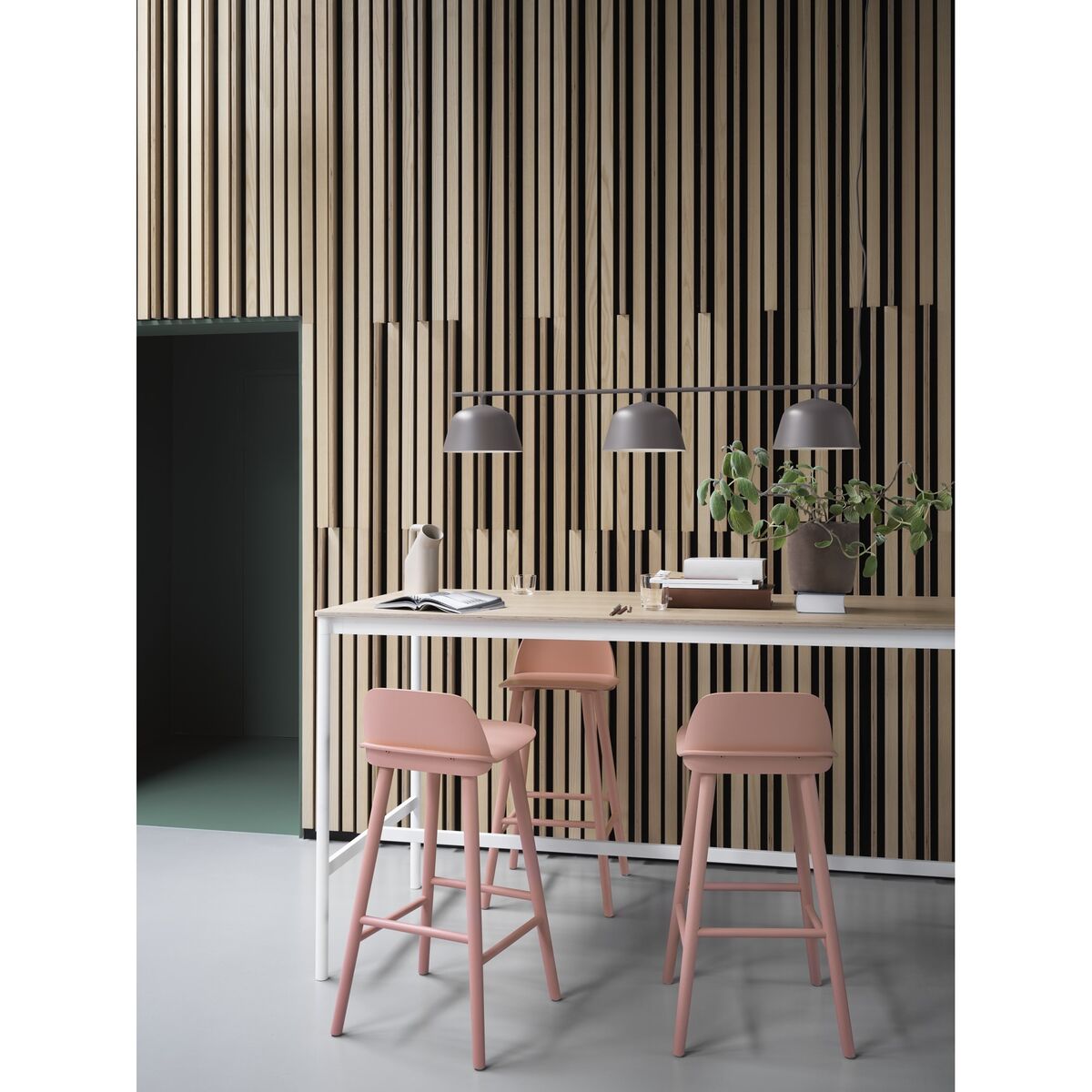 Nerd Barhocker Eiche H65