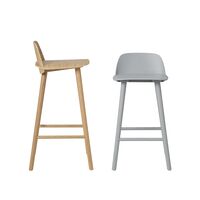 Nerd Bar Stool Gray H65