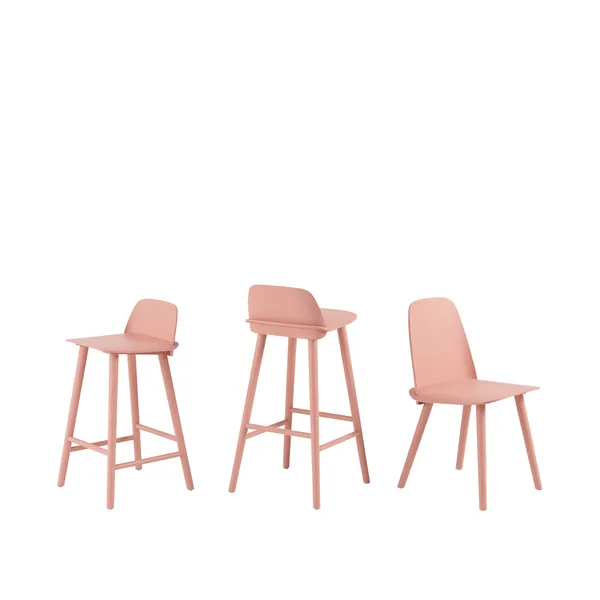 Nerd Barstol Tan Rose H65