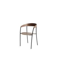 Missing Dining Chair with Armrests Walnut