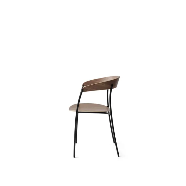 Missing Dining Chair with Armrests Walnut