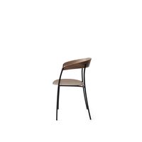 Missing Dining Chair with Armrests Walnut