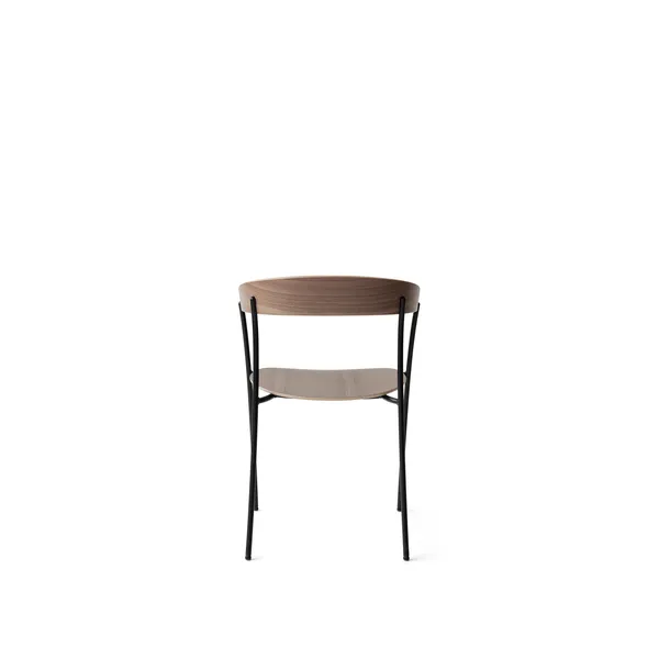 Missing Dining Chair with Armrests Walnut