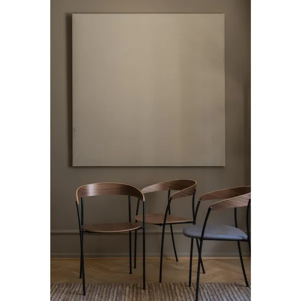 Missing Dining Chair with Armrests Walnut
