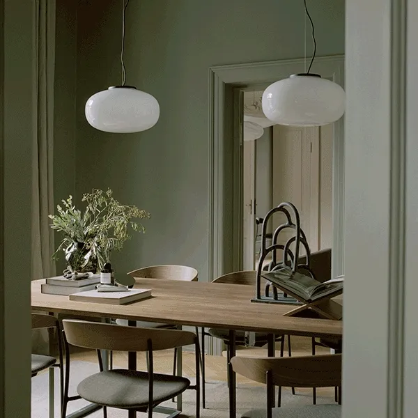 Karl-Johan Pendel LED Ø40 Opal Glas