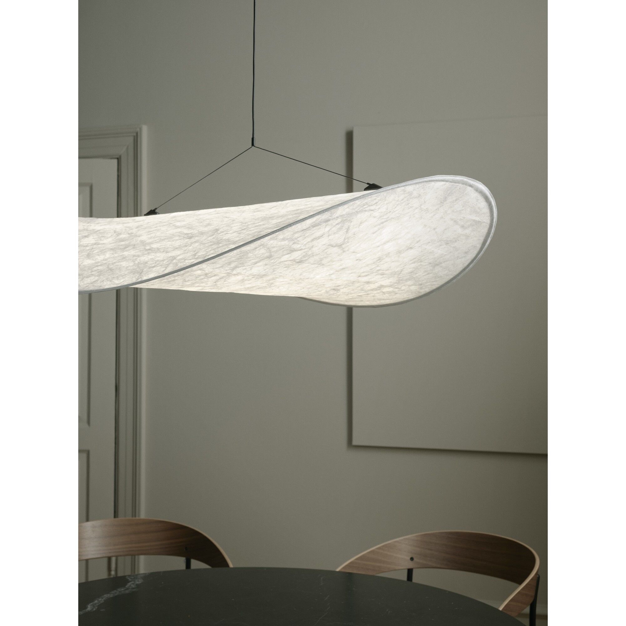 Tense Pendant Ø90 cm White | AndLight
