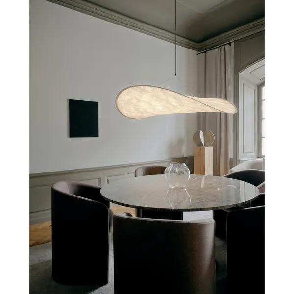 Tense Pendant Ø120 cm White