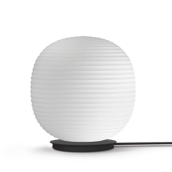 Lantern Globe Lampadaire Blanc Grand