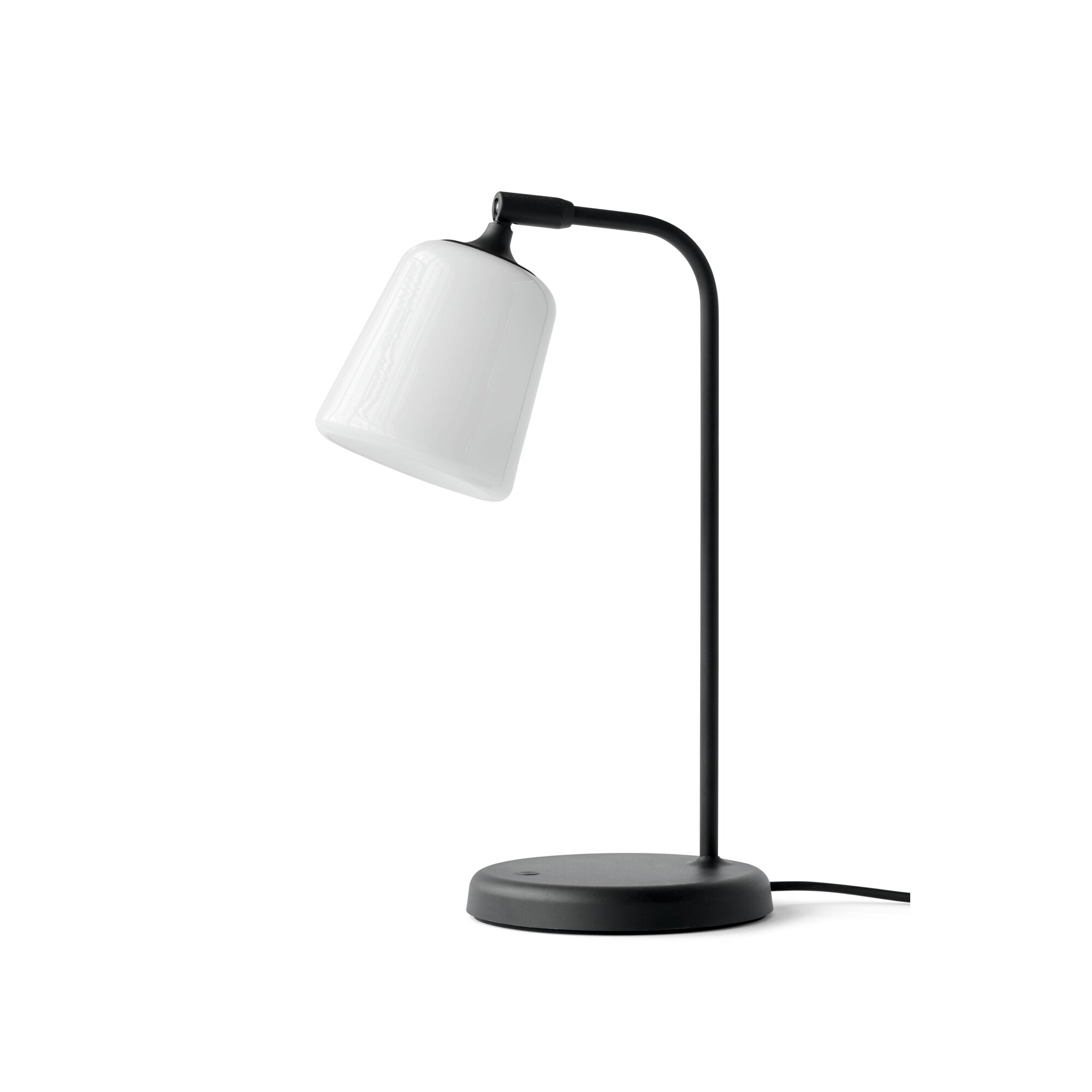 Material Bordslampa Vit/ Opal