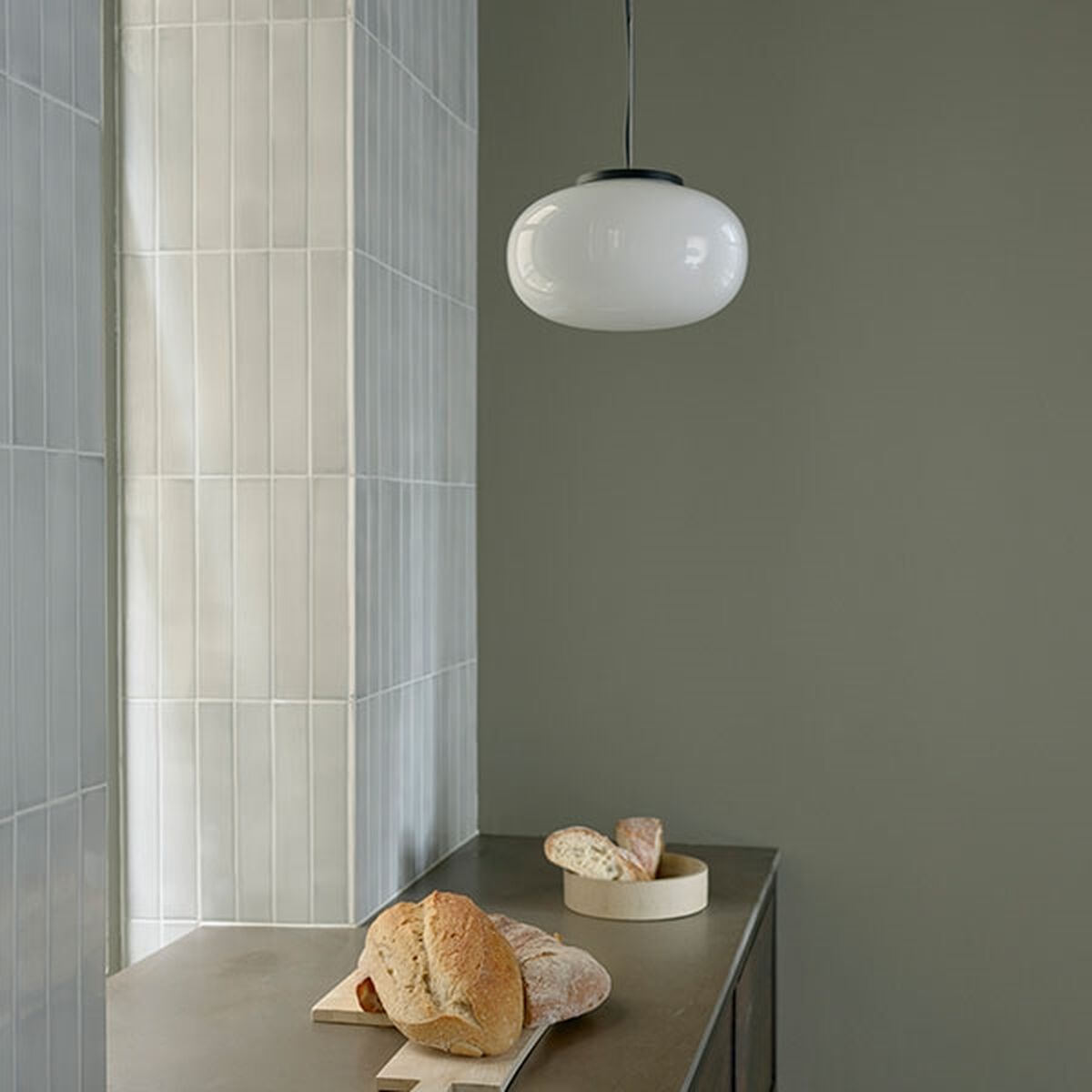 Karl-Johan Pendant LED Ø23 Opal Glass