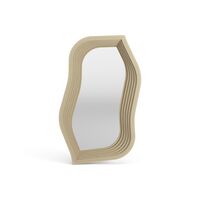 Mirror Lustro Ścienne Ø49 Dąb