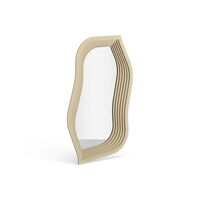 Mirror Lustro Ścienne Ø49 Dąb