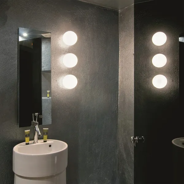 Dioscuri 14 Wand-/ Plafondlamp Wit