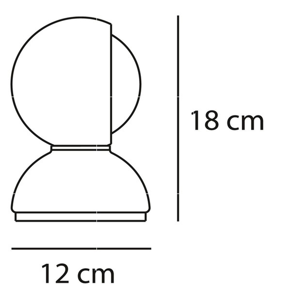 ECLISSE Wall/ Table Lamp Orange