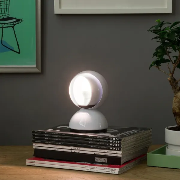 ECLISSE Wand-/ Tischlampe Rot