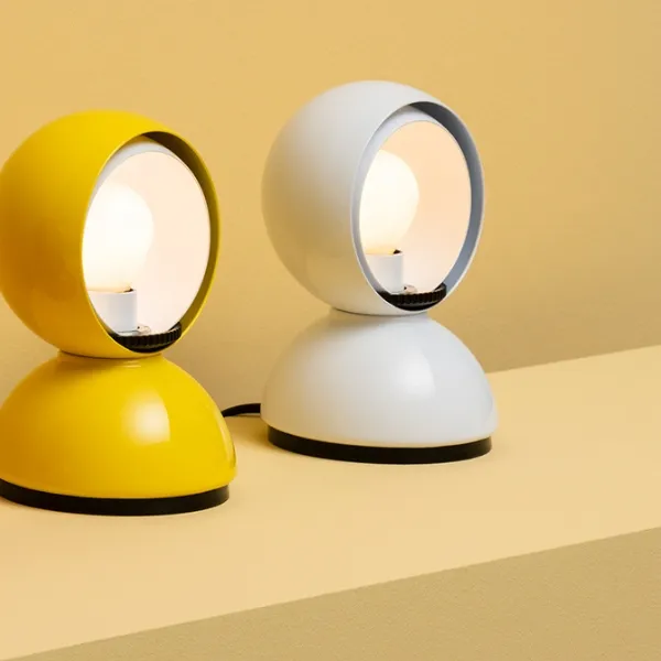 ECLISSE Wand-/ Tischlampe Weiß