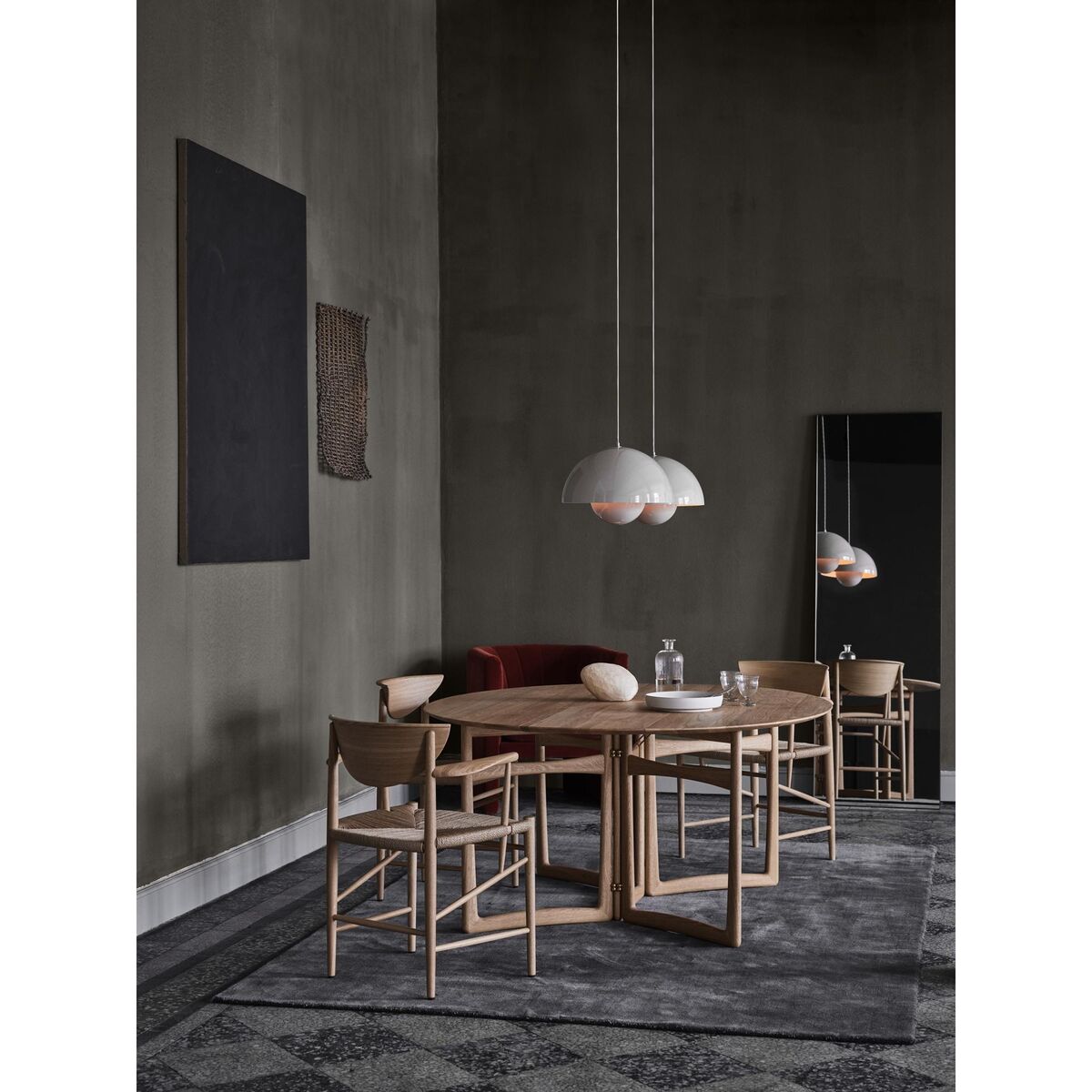 Drawn HM4 Dining Chair with Armrests Oiled Oak
